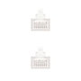 Nanocable Cable de Red Cat.6e UTP AWG24 2m Blanco